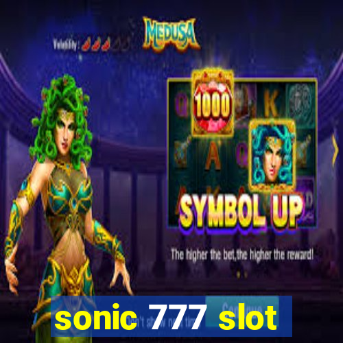 sonic 777 slot