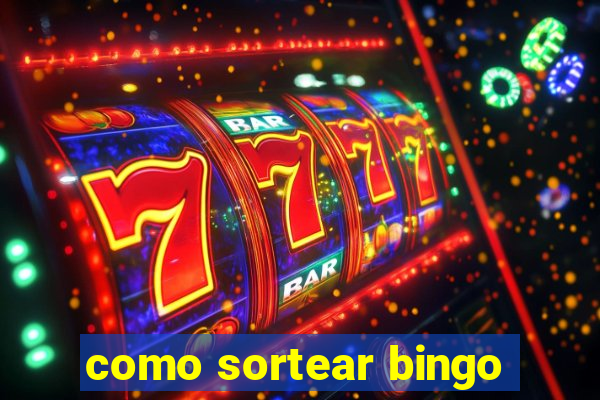 como sortear bingo