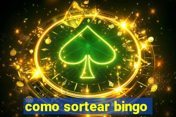 como sortear bingo