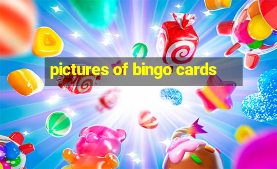 pictures of bingo cards