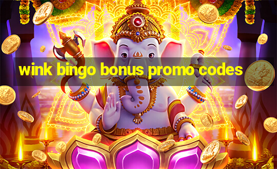 wink bingo bonus promo codes