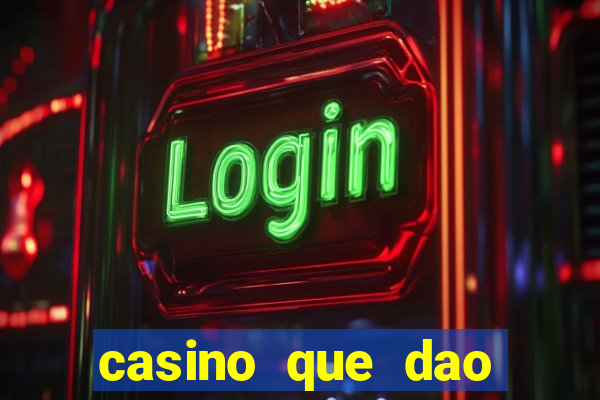 casino que dao bonus no cadastro