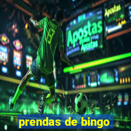 prendas de bingo