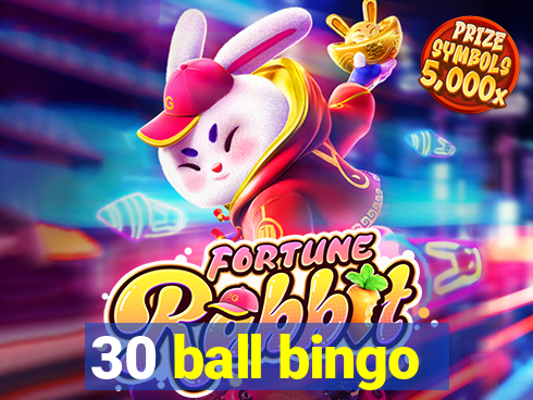 30 ball bingo