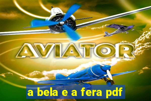 a bela e a fera pdf