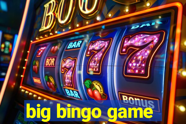 big bingo game