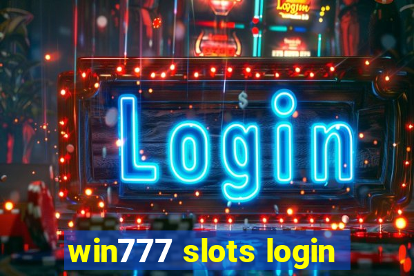 win777 slots login