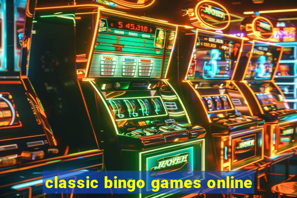 classic bingo games online