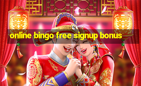 online bingo free signup bonus