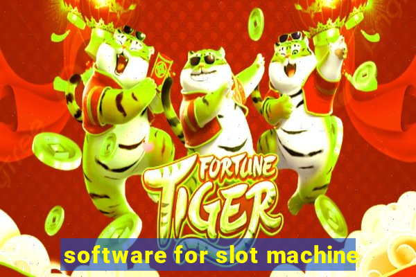 software for slot machine