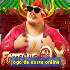 jogo de sorte online