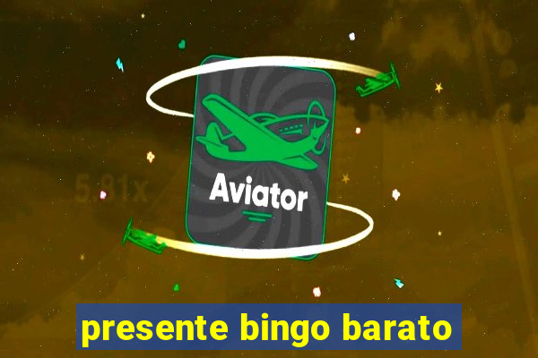 presente bingo barato