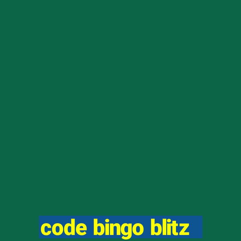 code bingo blitz