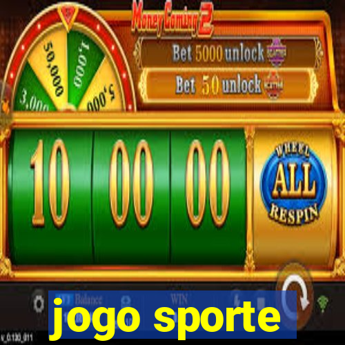 jogo sporte