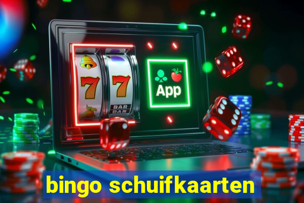 bingo schuifkaarten