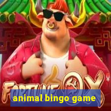 animal bingo game