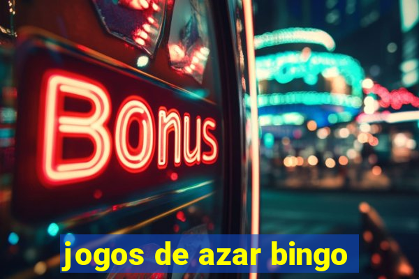 jogos de azar bingo