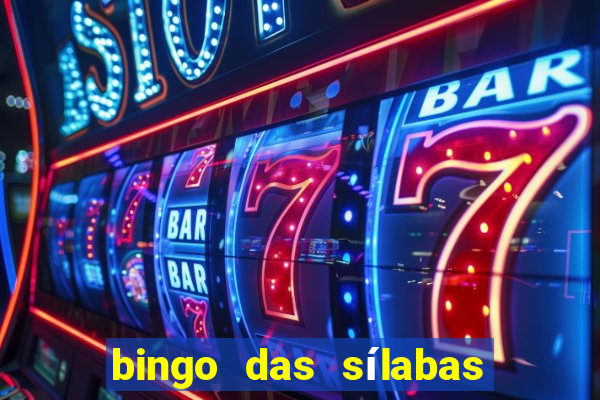 bingo das sílabas como jogar