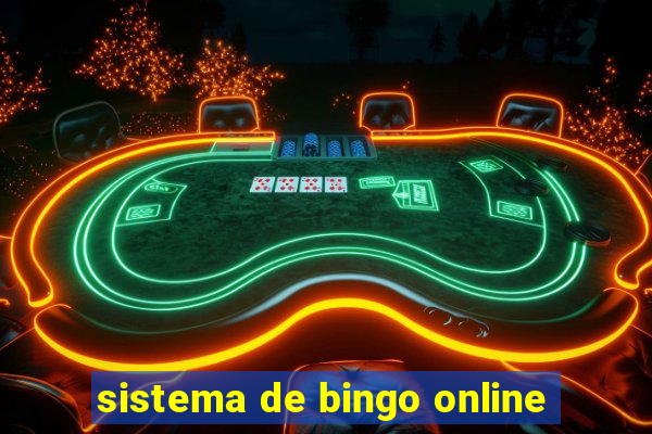 sistema de bingo online