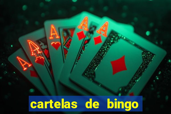 cartelas de bingo para chá de bebê