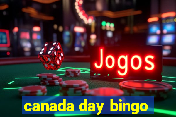 canada day bingo