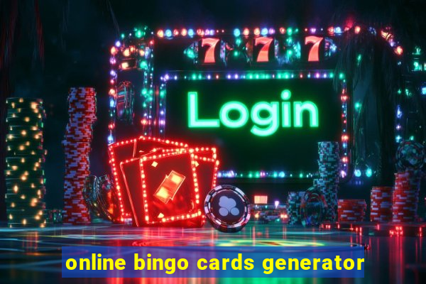 online bingo cards generator