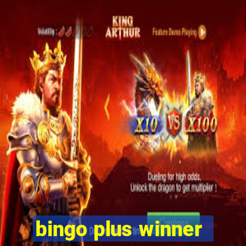 bingo plus winner