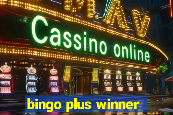 bingo plus winner