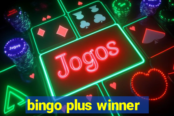 bingo plus winner