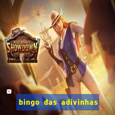 bingo das adivinhas para imprimir