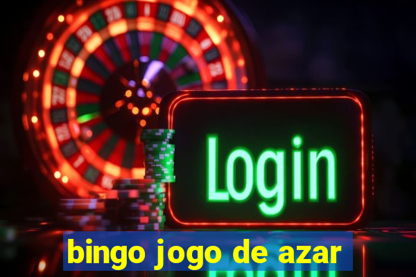 bingo jogo de azar