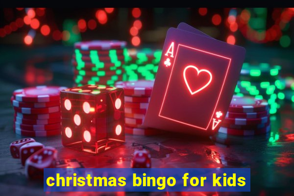 christmas bingo for kids