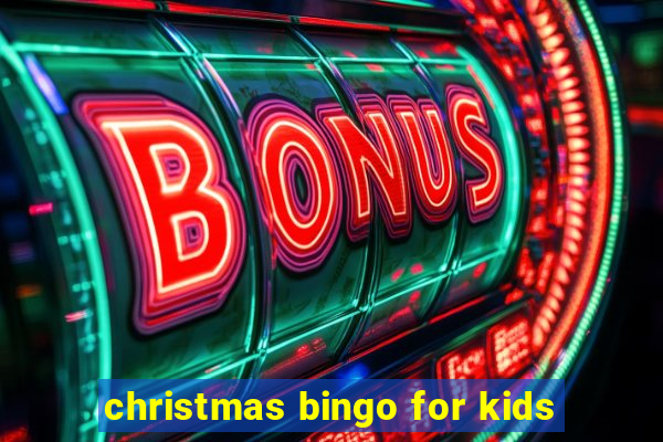 christmas bingo for kids