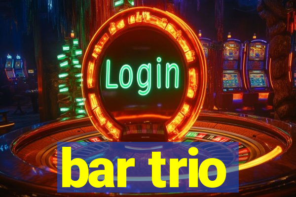 bar trio