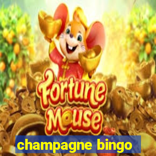 champagne bingo