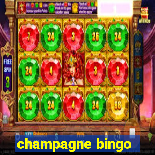 champagne bingo