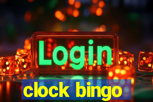 clock bingo