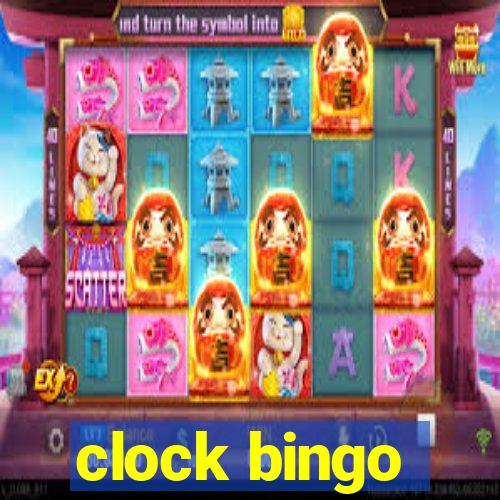 clock bingo