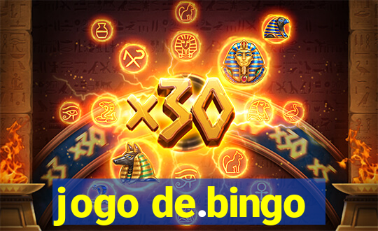 jogo de.bingo