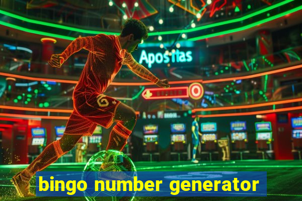 bingo number generator