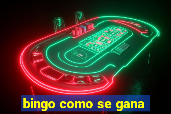 bingo como se gana