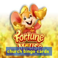 church bingo cards