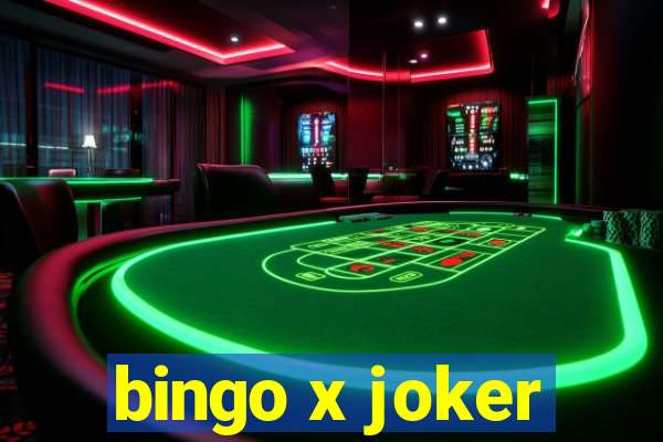 bingo x joker