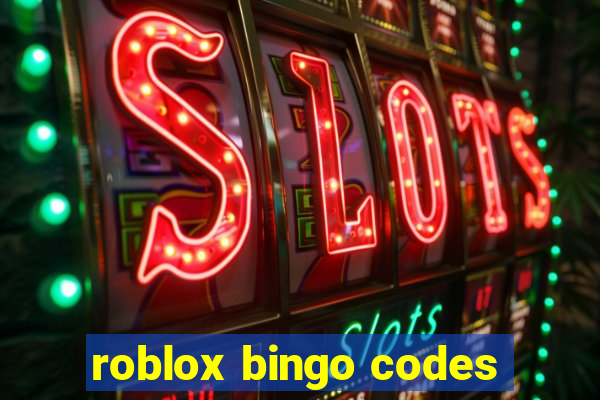 roblox bingo codes