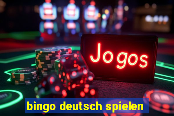 bingo deutsch spielen