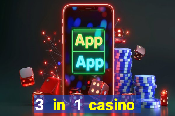 3 in 1 casino game table