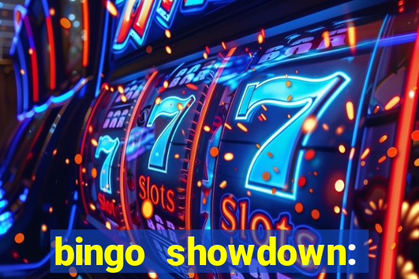 bingo showdown: jogo de bingo