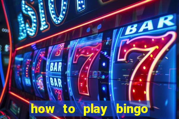 how to play bingo bonus scratch card