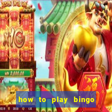 how to play bingo bonus scratch card