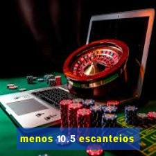 menos 10.5 escanteios